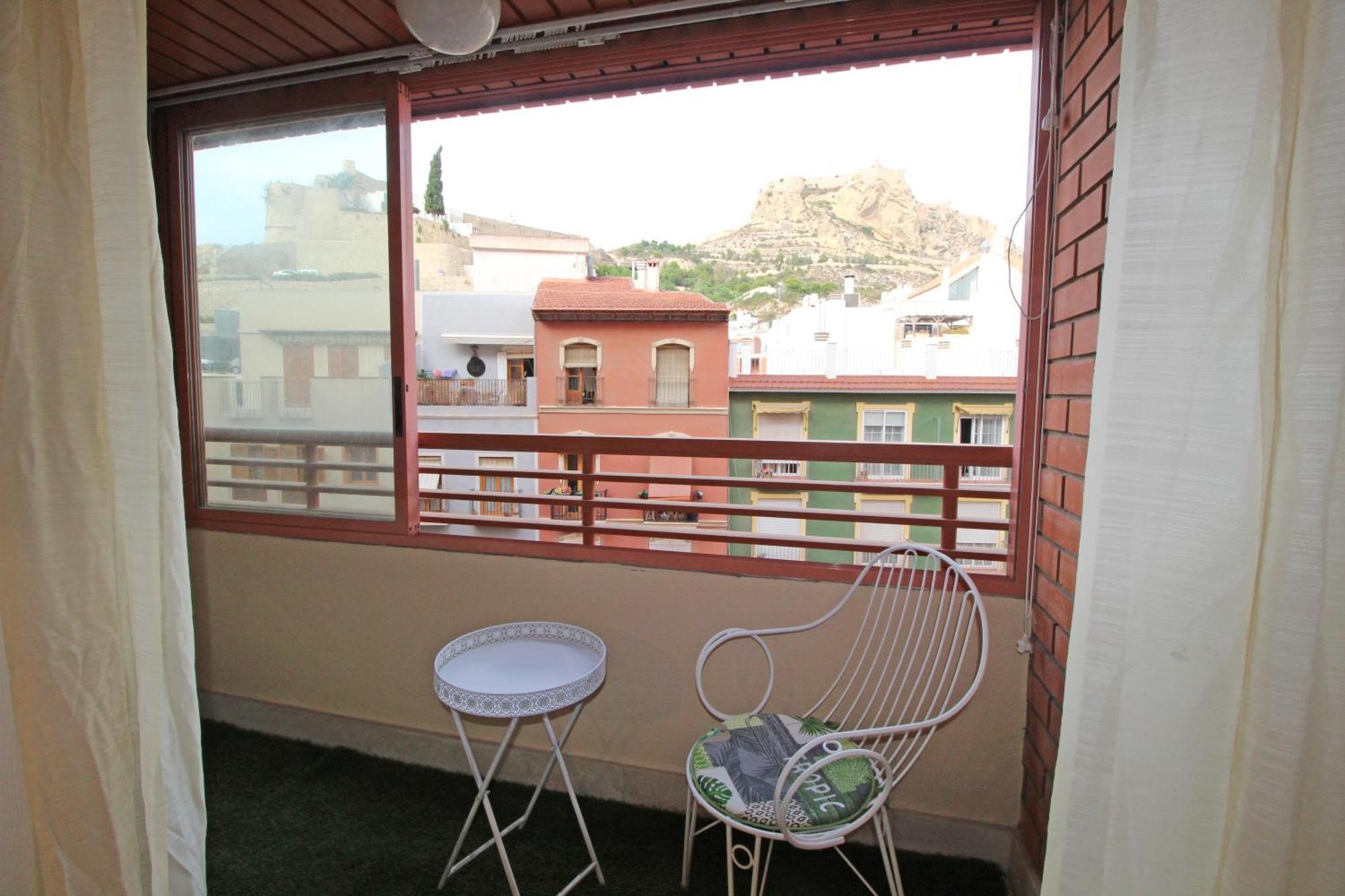 Castle Views. Terrace. Design Style. Ac. Wifi. Refurbished. Supercentric. Apartment Alicante Exterior photo